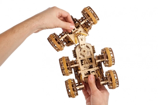 puzzle mecanic 3d din lemn mars rover