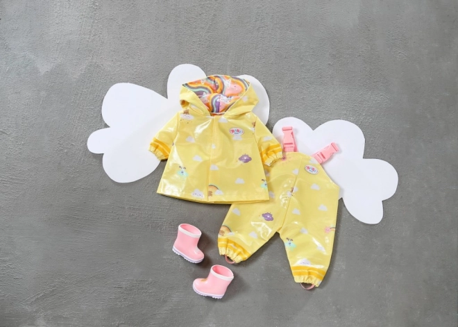 BABY born set de ploaie Deluxe pentru păpuși 43 cm