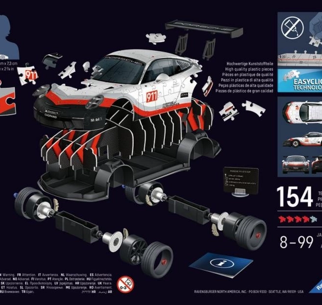 Set de construcție Porsche 911 GT3 Cup