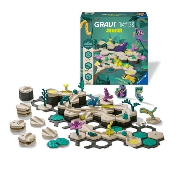 Sistem interactiv GraviTrax Junior - Set de start Jungle