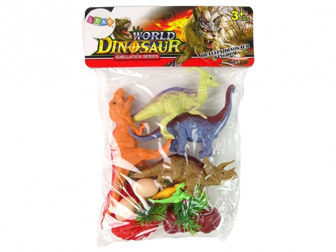 Set de figurine dinozauri cu accesorii 15 piese