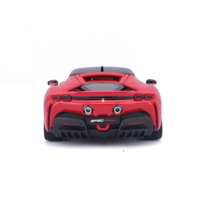 Mașina de jucărie Ferrari SF90 Stradale roșie 1:24