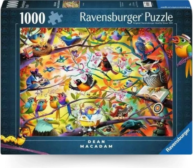 Puzzle Păsări Ocupate 1000 Piese