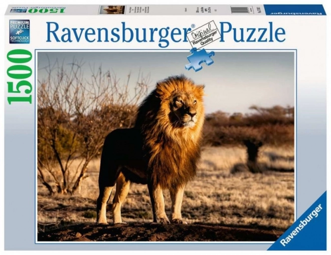 Puzzle 2D Leul Regele Animalelor 1500 Piese Ravensburger