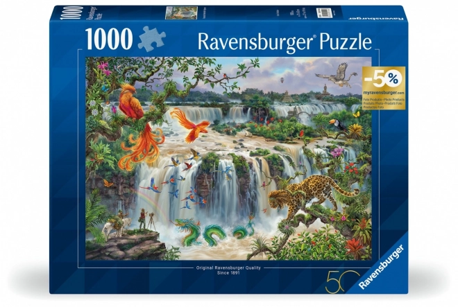 Puzzle RAVENSBURGER cascade fantastice Iguaçu 1000 piese