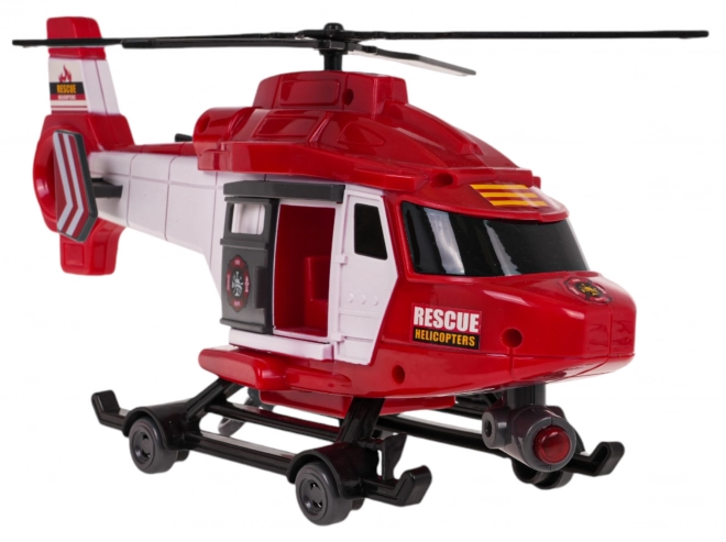 Elicopter interactiv de salvare pentru copii 1:16