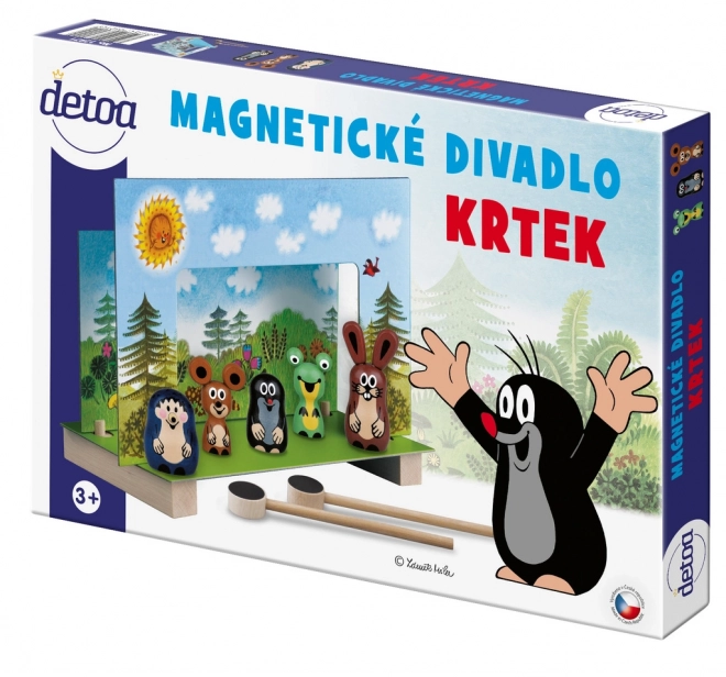 teatru magnetic cu Krtek