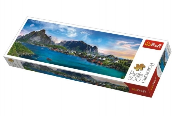 Puzzle panoramic TREFL Lofoten, Norvegia 500 piese