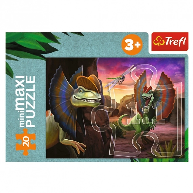 Puzzle Trefl dinozauri: Tyrannosaurus Rex