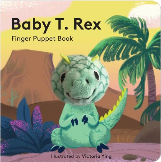 Păpușă de mână carte T Rex tânăr