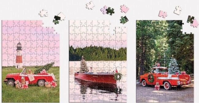 Puzzle Gray Malin 3 în 1 Vacanță 3x120 piese