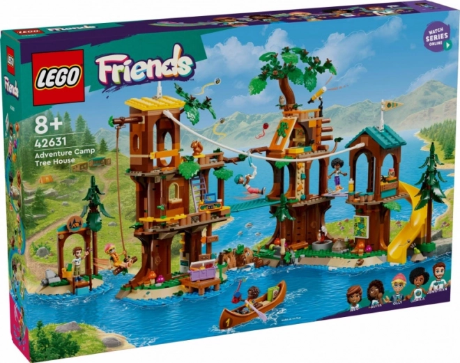 Domec de camping LEGO Friends în copac