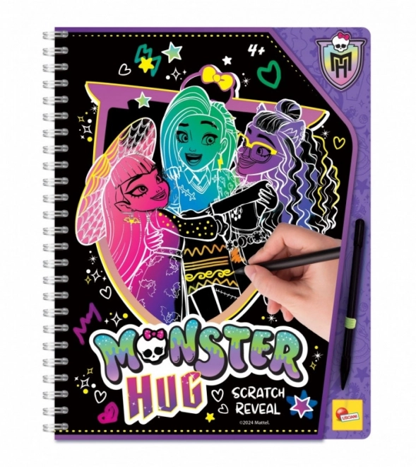 Carnet de zgâriat Monster High