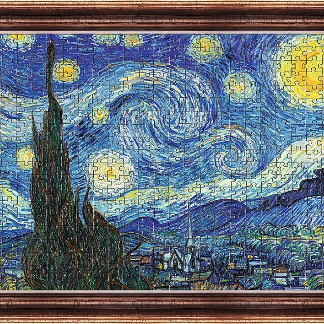 Puzzle cu Ramă Noaptea înstelată 500 piese
