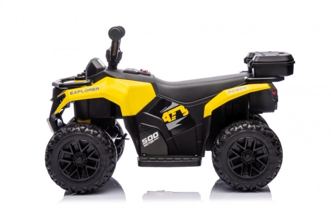 ATV electric pentru copii galbenă