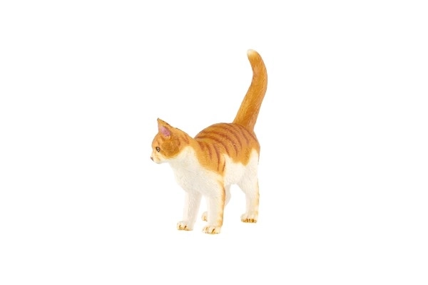 Pisică domestica din plastic 6cm în pachet