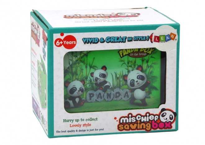 Skarbonetă panda pentru economii