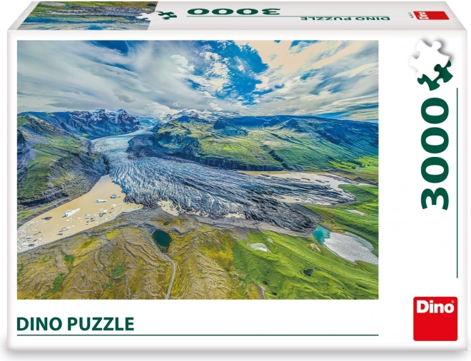 Puzzle Dino insula ghețar 3000 piese