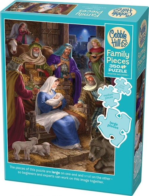 Puzzle de familie Noapte sfântă de la Cobble Hill 350 piese