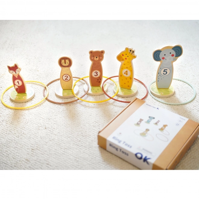 Joc de îndemânare cu cercuri Tooky Toy