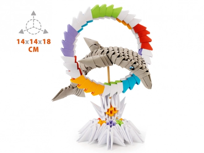 Origami 3D - delfin