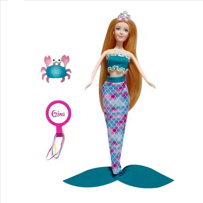 WOOPIE Set 4 Prințese Magice - Cutie Păpuși 4 în 1 cu Accesorii