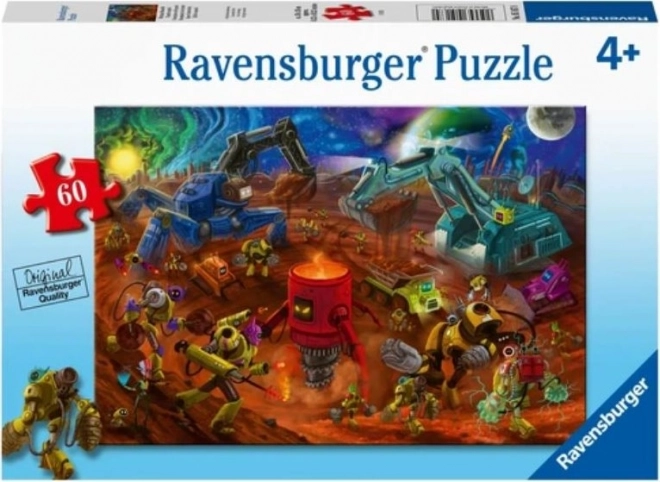 Puzzle Ravensburger Șantier Spațial 60 piese