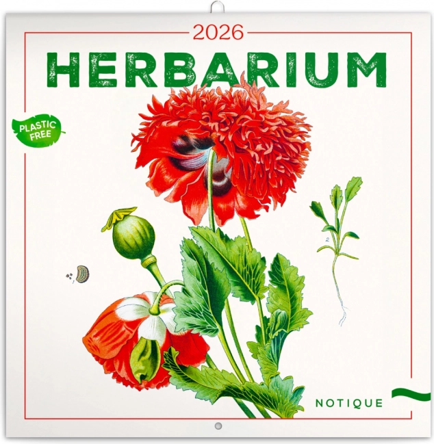 Calendar de notițe Herbariu 2026