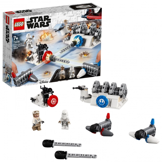 Lego Star Wars Atac asupra generatorului de scut de pe planeta Hoth