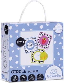 Puzzle educativ Gagagu cu rotiță