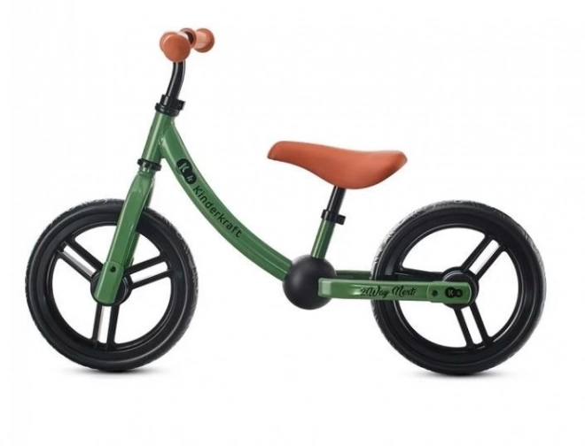 Bicicletă de echilibru 2WAY NEXT verde deschis 2022