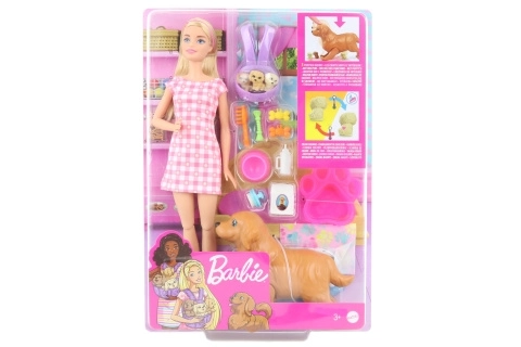 Set Barbie Căţeluşi Nou Născuţi