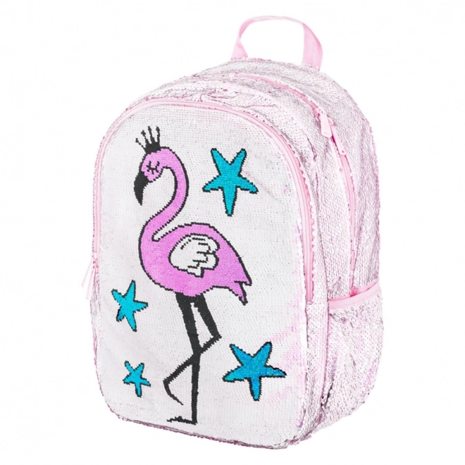 Rucsac școlar ergonomic flamingo