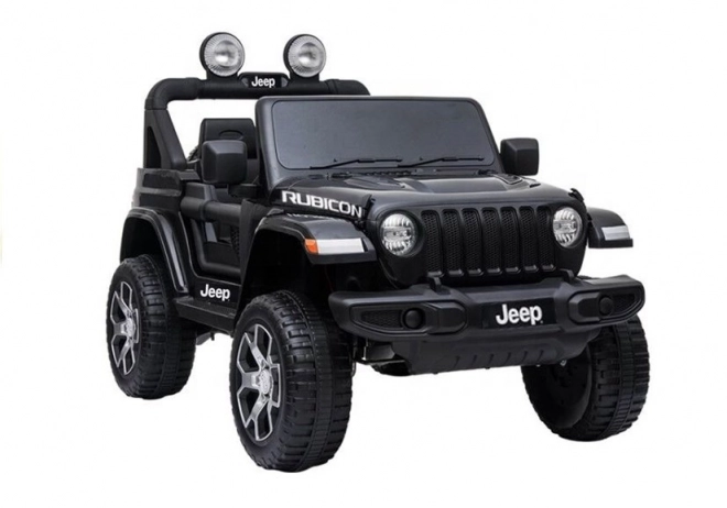 Mașină electrică Jeep Rubicon 4x4 Negru