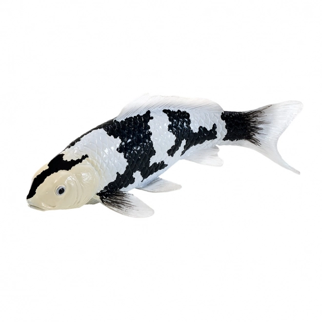 Figurină Mojo crap Koi Shiro Utsuri