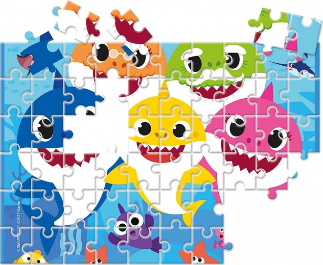 Puzzle cadru Baby Shark 60 piese