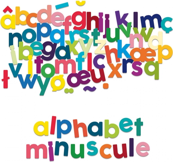 Vilac Abecedar Magnetic din Lemn Litere Mici