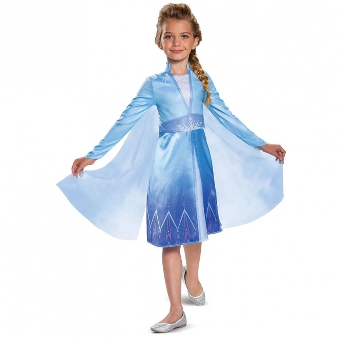 Costum Elsa Frozen pentru copii 3-4 ani – 5-6 ani