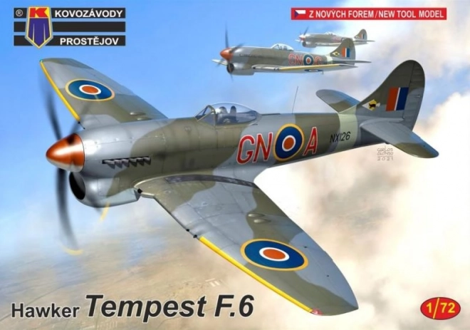 Model Tempest F.6 la scară 1/72