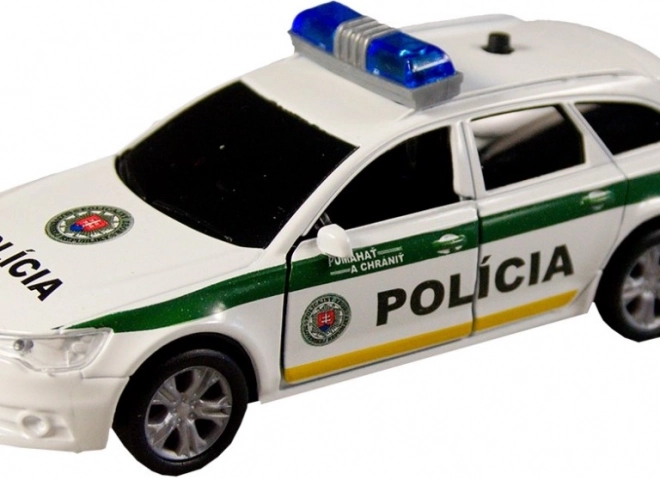 Mașină de intervenție de urgență și poliție pullback