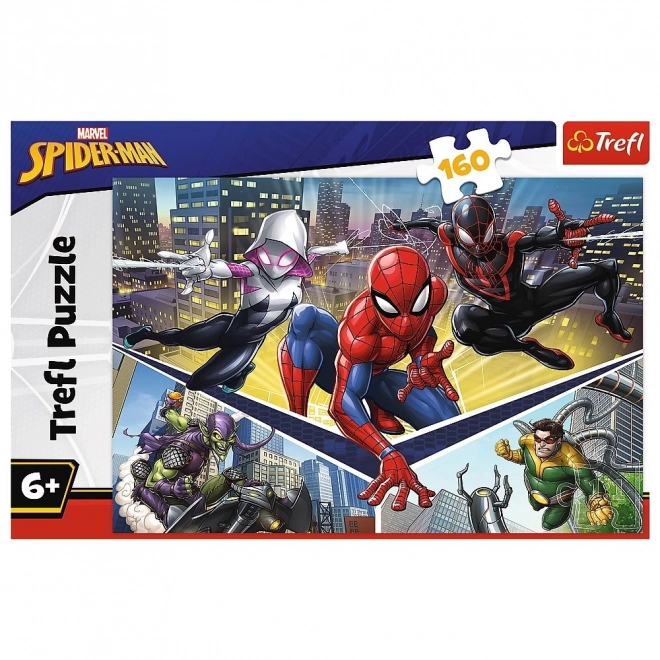 Puzzle 160 piese - puterea lui Spiderman