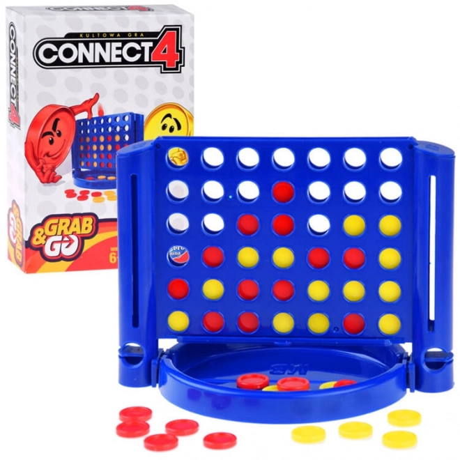 joc de societate de călătorie Connect 4 Grab N Go