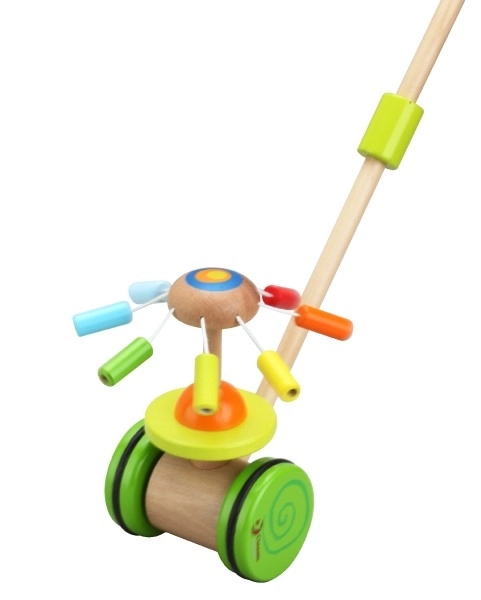 Pusher cu carusel Classic World pentru copii