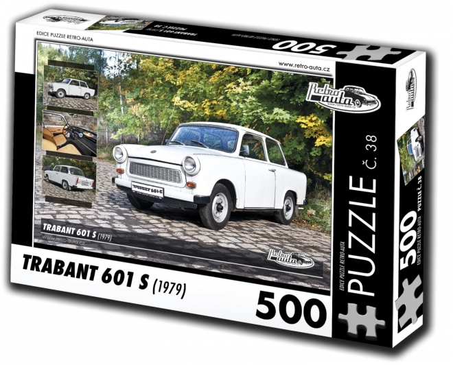 Puzzle Retro Mașini Trabant 601