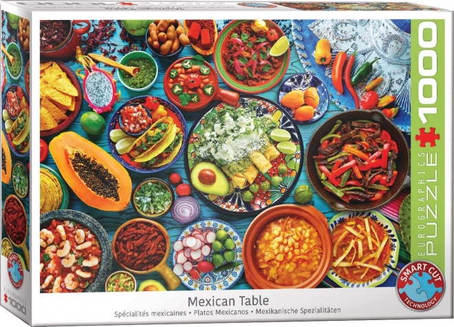 Puzzle masă mexicană Eurographics 1000 piese