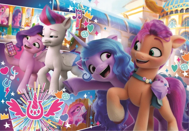 Puzzle maxi 104 piese My Little Pony dansând