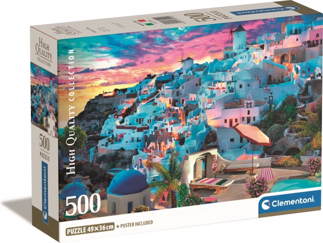 Puzzle cu peisaj din Grecia 500 piese