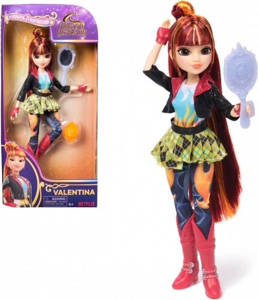 Păpușa Academia Unicorni Módní Valentina