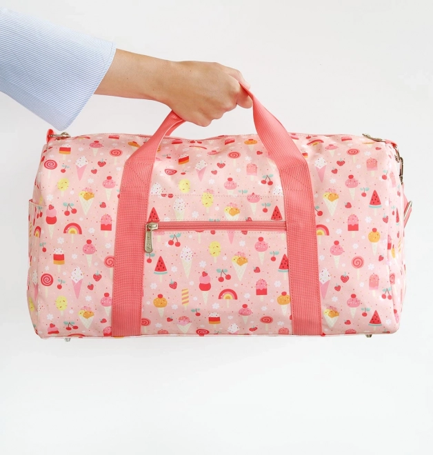 Geantă de voiaj pentru copii A Little Lovely Company – Înghețată