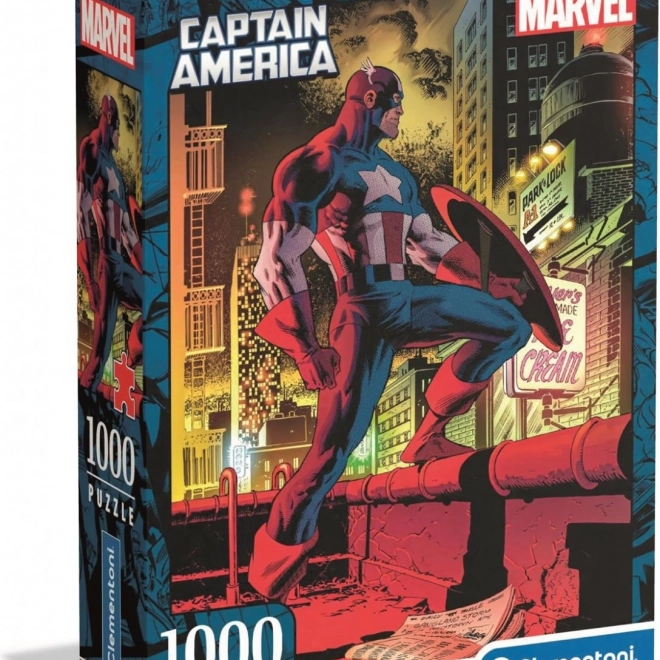 Puzzle Clementoni Marvel: Căpitanul America 1000 de piese